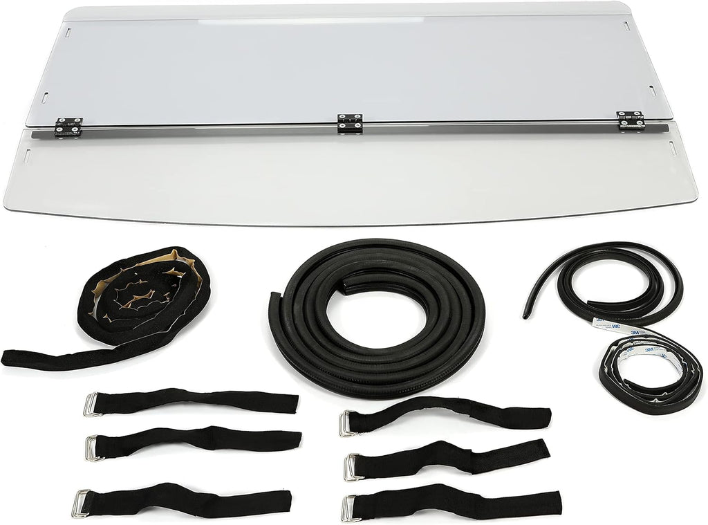 2-in-1 Fold Down Clear Windscreen X38263