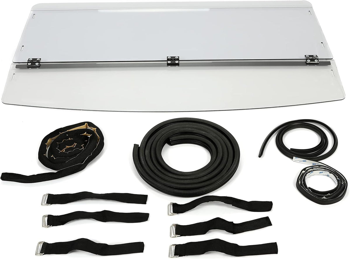 2-in-1 Fold Down Clear Windscreen X38263