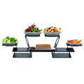 Black Matte 7 Piece Serving System Q88545