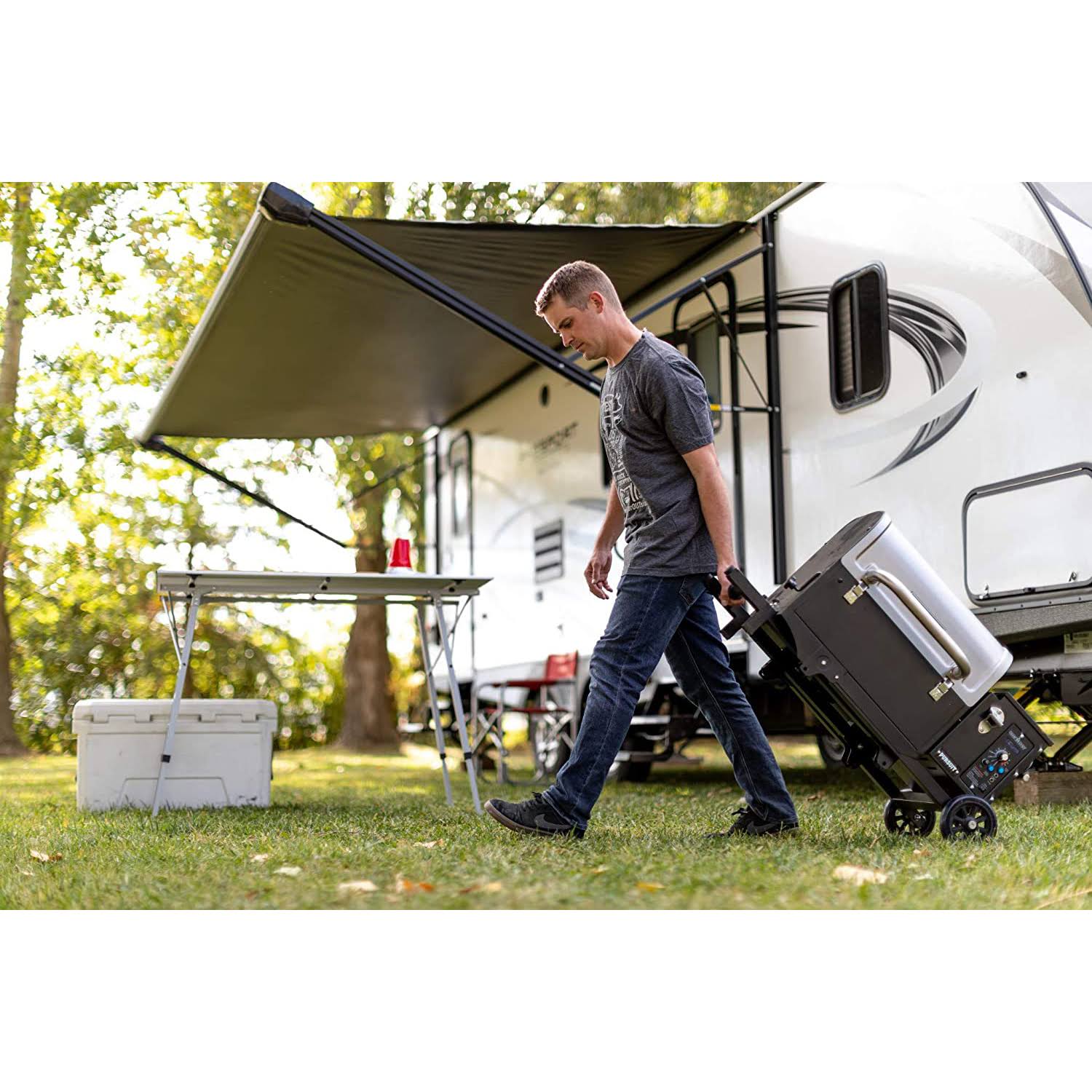 Portable Pellet Grill B373