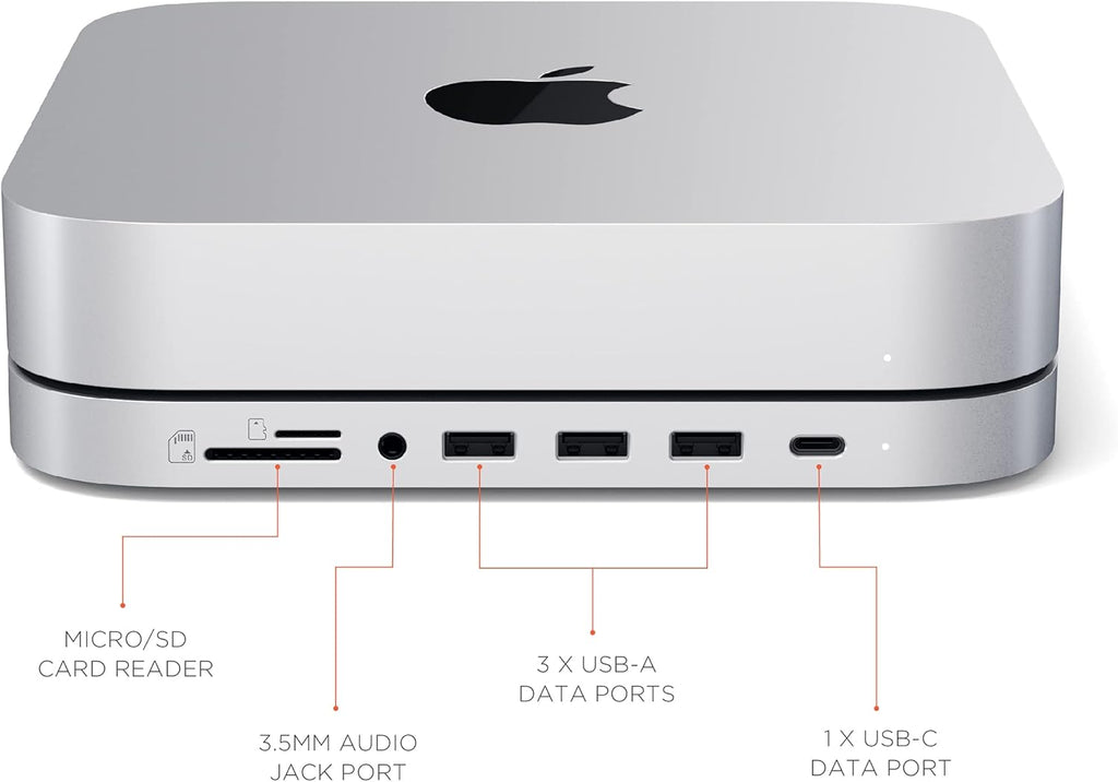 Silver USB-C Stand & Hub with SSD Enclosure C9977