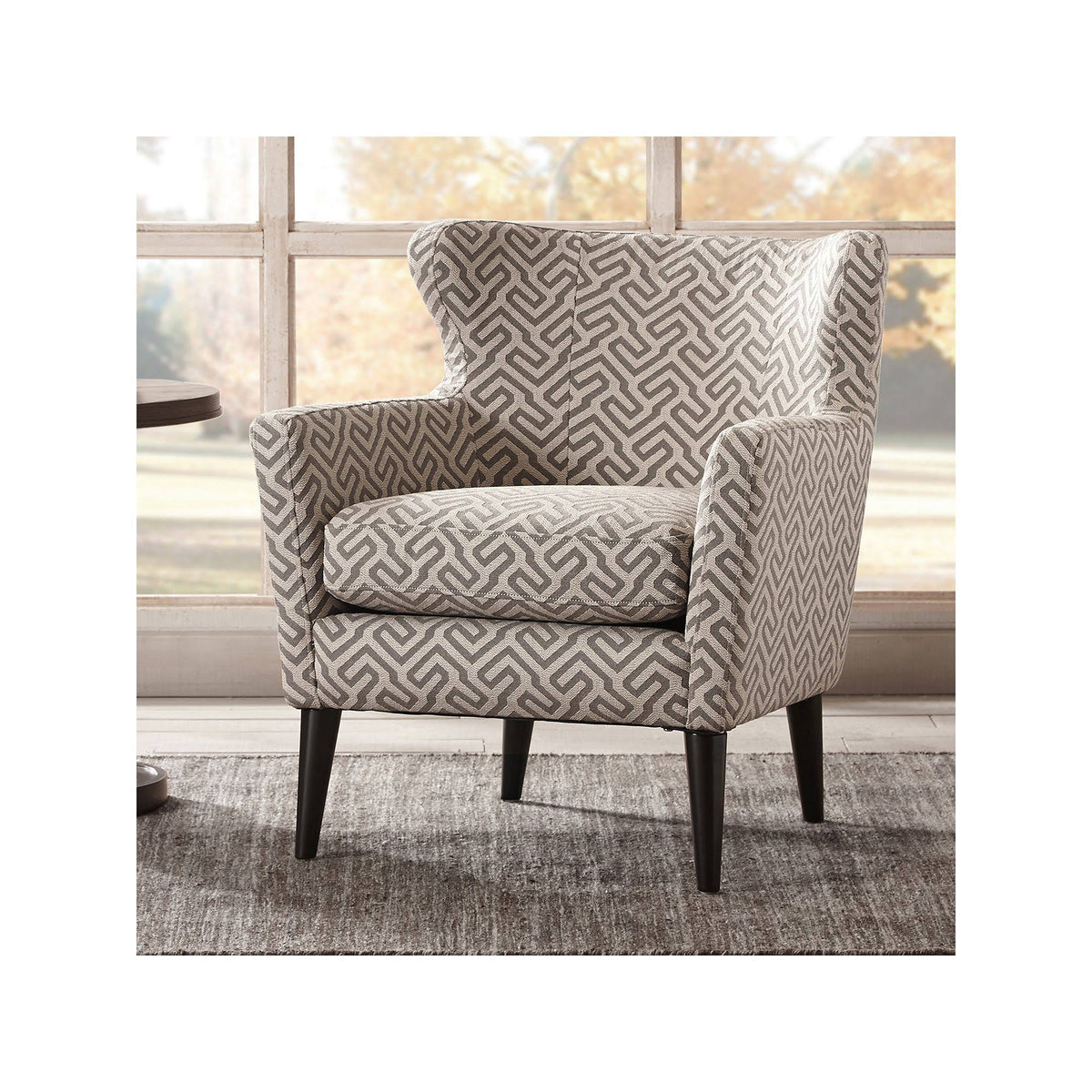Grey Concave Club Chair B79849