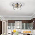 Blanc Plafonnier Encastré 3 Lumières H746