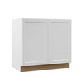 Assembled Full Height Door Base Kitchen Cabinet in White G35092