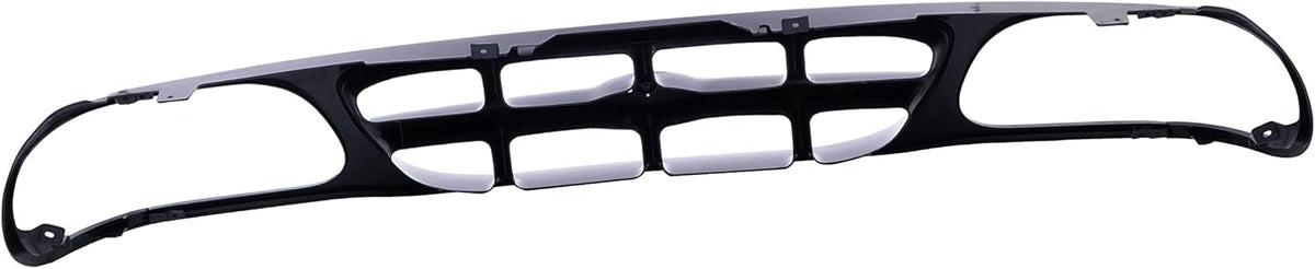 Front Black Shell Grille Assembly Grill And Insert With Emblem Provision For Ford Explorer 1995-2001 O621331