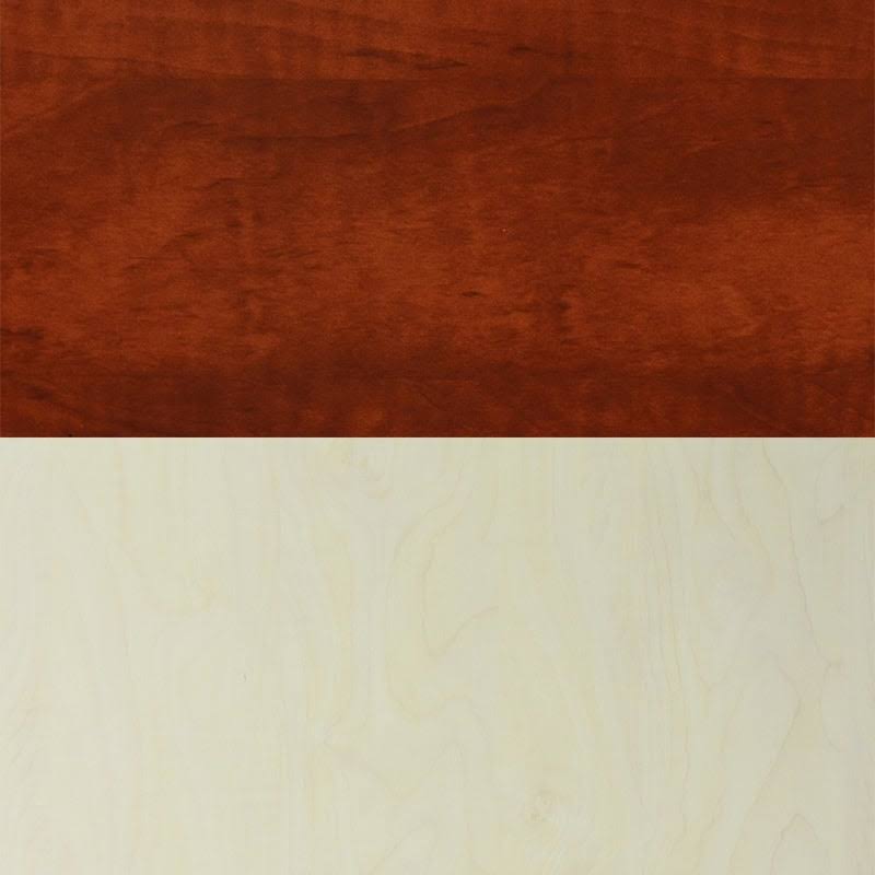 Oval Table Top - Mahogany Mocha Walnut G291