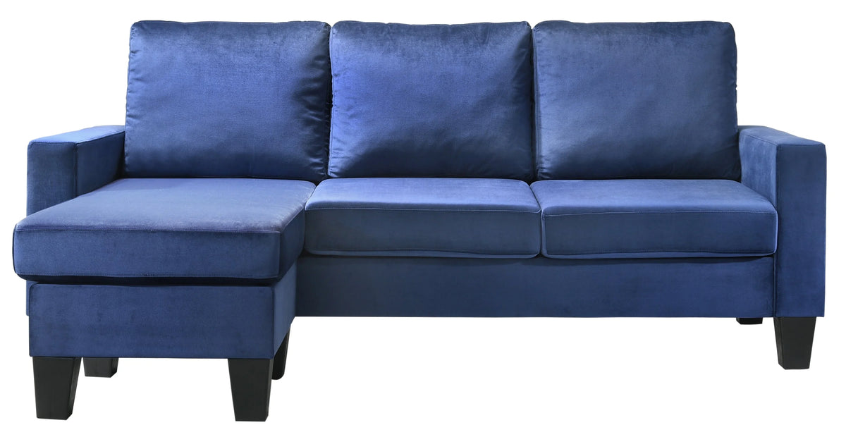 Navy Blue Sofa Chaise W760612