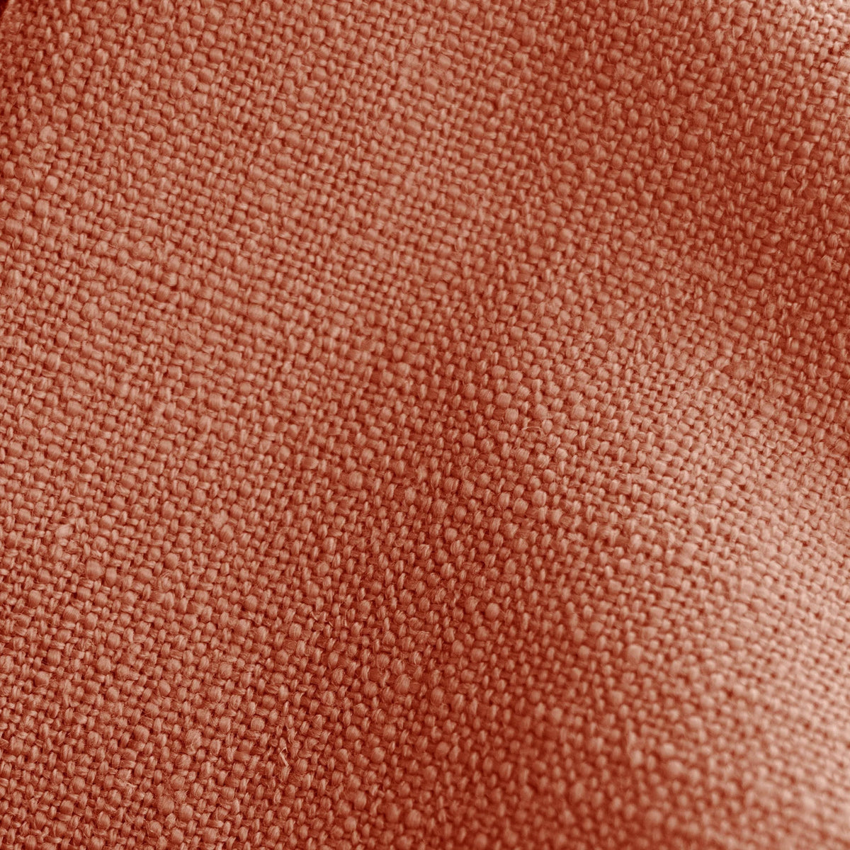 Black Linen Round Ottoman A4698