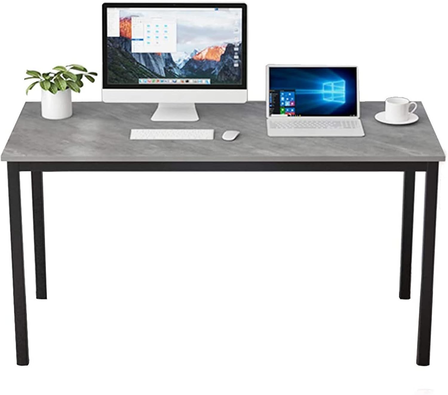 Black 63 inches Computer Desk C33769