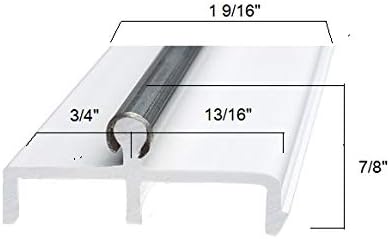 Sliding Doors Double Panel Track (1, 96 Inch) L9489