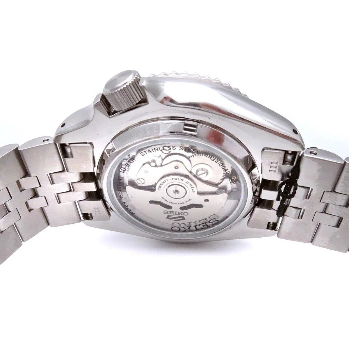 Black and Blue Bezel Watch E978