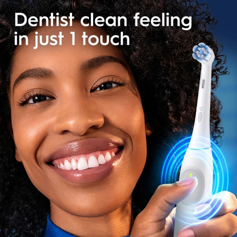 Pure White Rechargeable Electric Toothbrush with 2 Brush Heads X530984