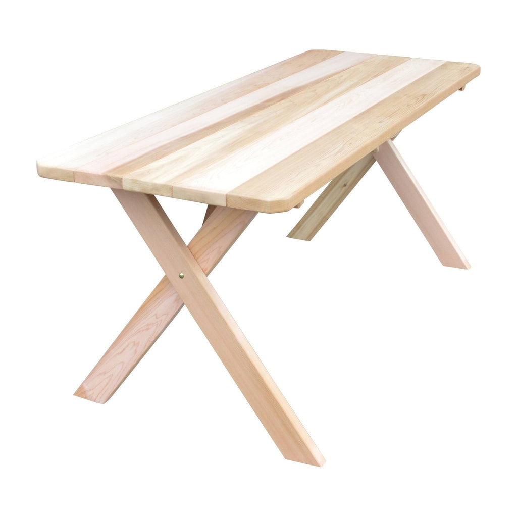 Cedar Cross-leg Picnic Table F4847