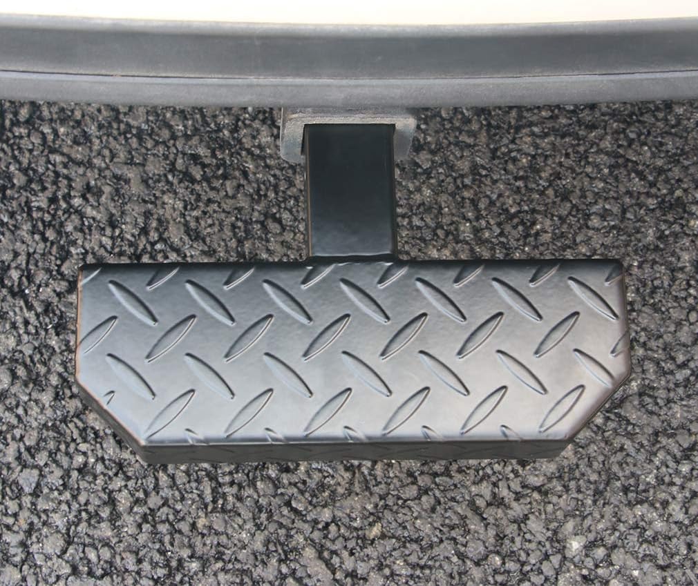 Universal Hitch Step Anti Slip Rust Black Fits 2 Inch Receivers C9795