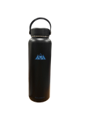 Black 40 fl oz Vacuum Insulated Stainless Steel Flask E84581