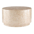 Gold Capiz Mosaic Coffee Table P830