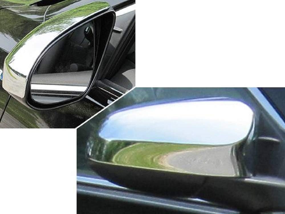 2 Piece Chrome Plated ABS Plastic Mirror Cover Set I611215