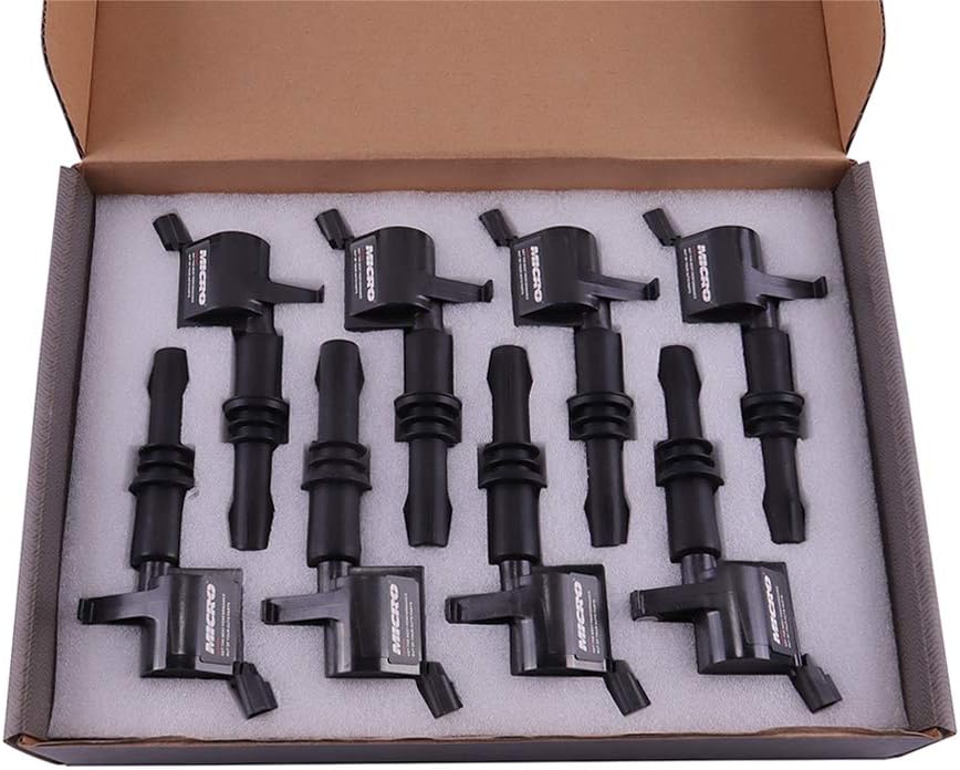 Ignition Coils Compatible with Ford Lincoln Mercury V8 V10 4.6L 5.4L 6.8L 2005-2008 Pack of 8 M550980