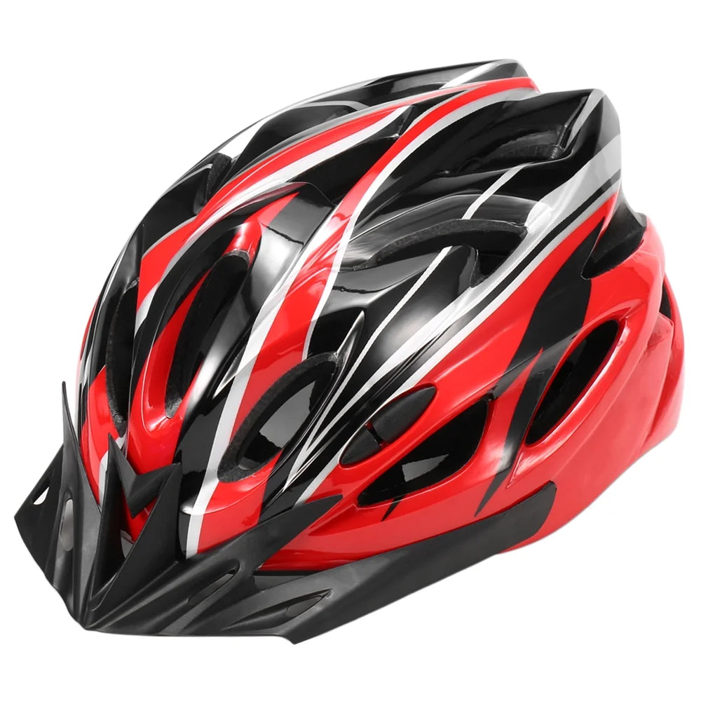 Lightweight Mountain Road Bike Cycling Helmet with Visor W24010