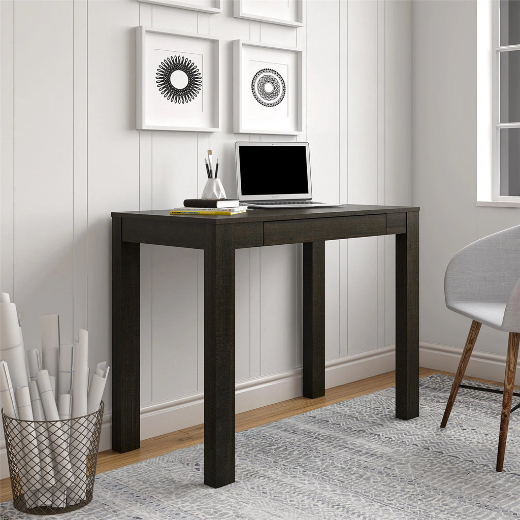 Espresso Parsons Desk X65066