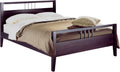 California King Espresso Platform Bed C728