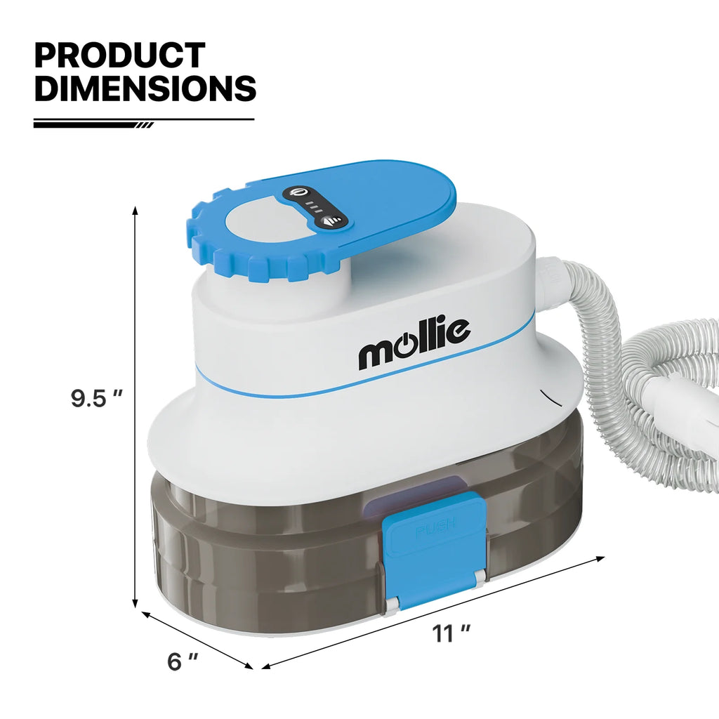 Blue 3-in-1 Pet Grooming Vacuum Kit with 6 Grooming Tools T60395