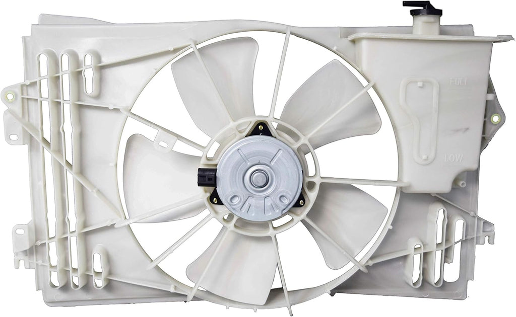 Cooling Radiator And Condenser Fan Pack of 2 C37385