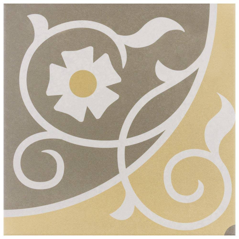 Tan/ Beige Porcelain Floor and Wall Tile U39477