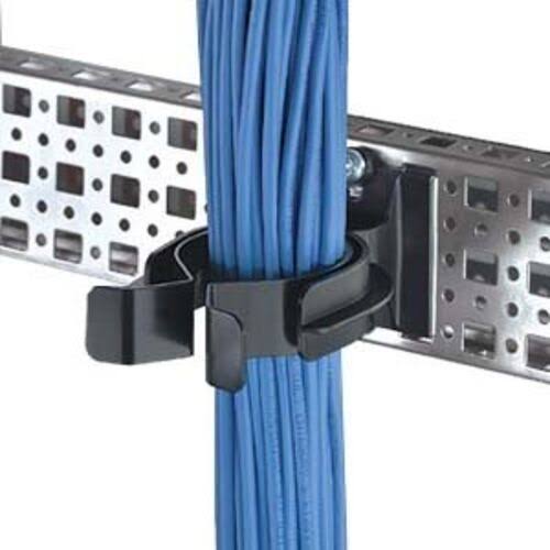 Black Nylon 6-6 Cable Retainer x10 Q9014