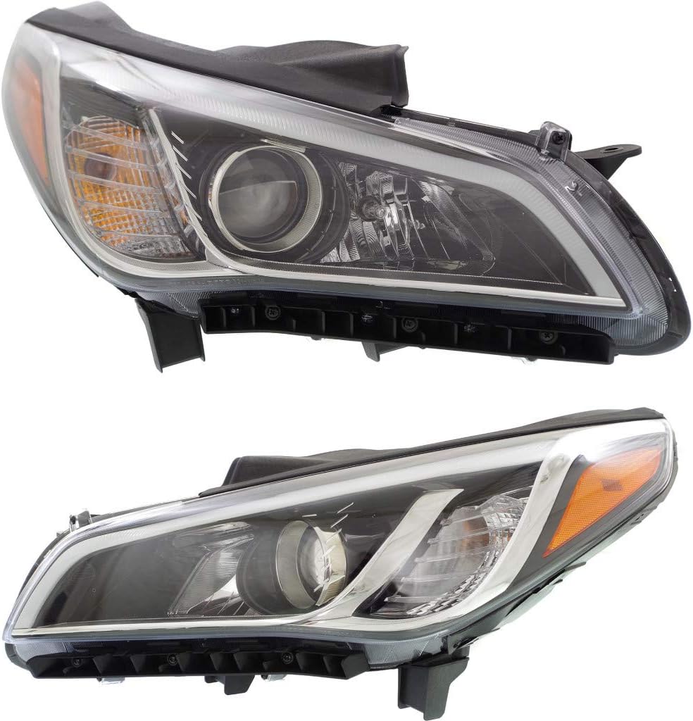 Passenger Side Halogen Headlight for Hyundai Sonata 2015 2016 2017 Y1773