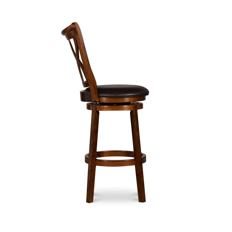 Rustic Oak Barstool Q76703