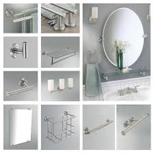 Satin Nickel Grab Bar B2104