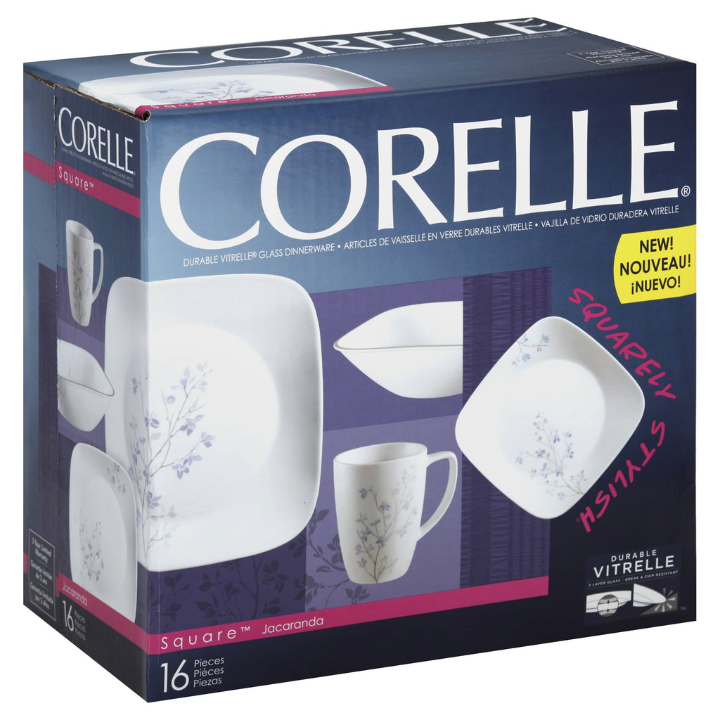 16 Piece Square Dinnerware Set G977778