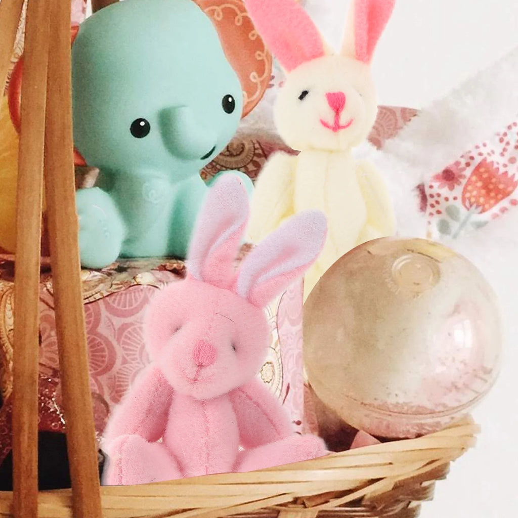 60 Pcs Mini Plush Bunny Stuffed Animal Toys T70790
