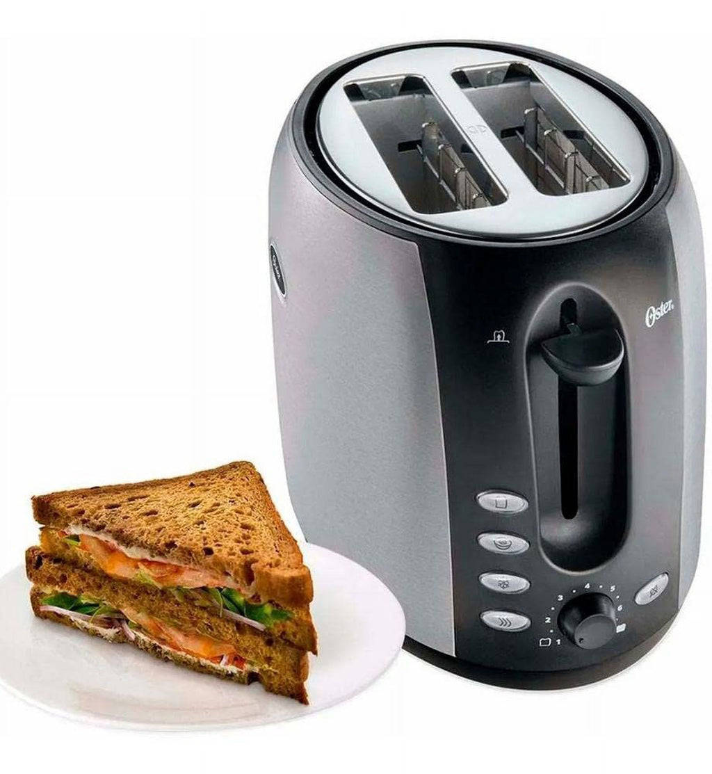 2 Slice Brushed Stainless Steel Toaster X2341