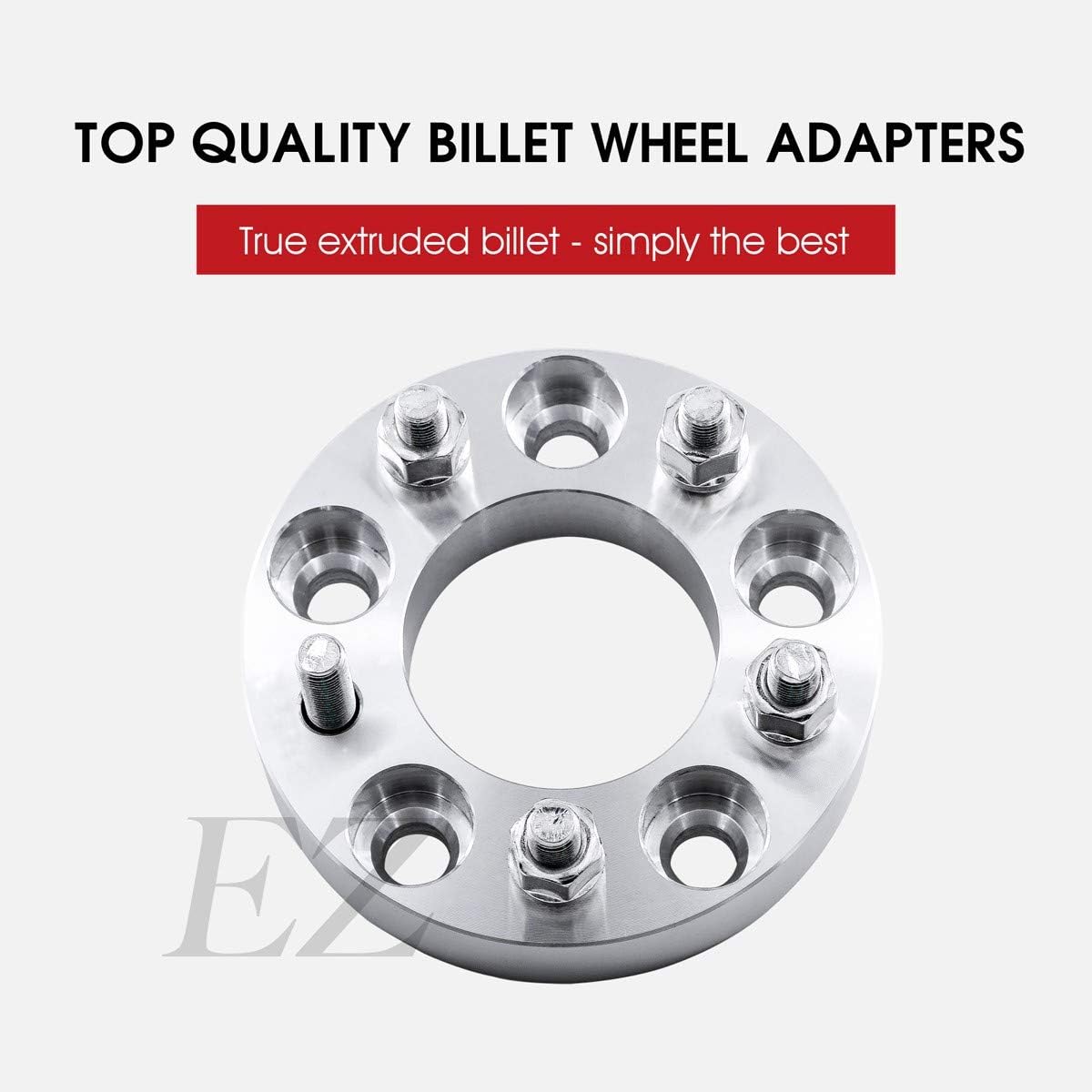 2 Wheel Adapters 5x4.5 to 5x5 Thickness 1 Inch Z10876