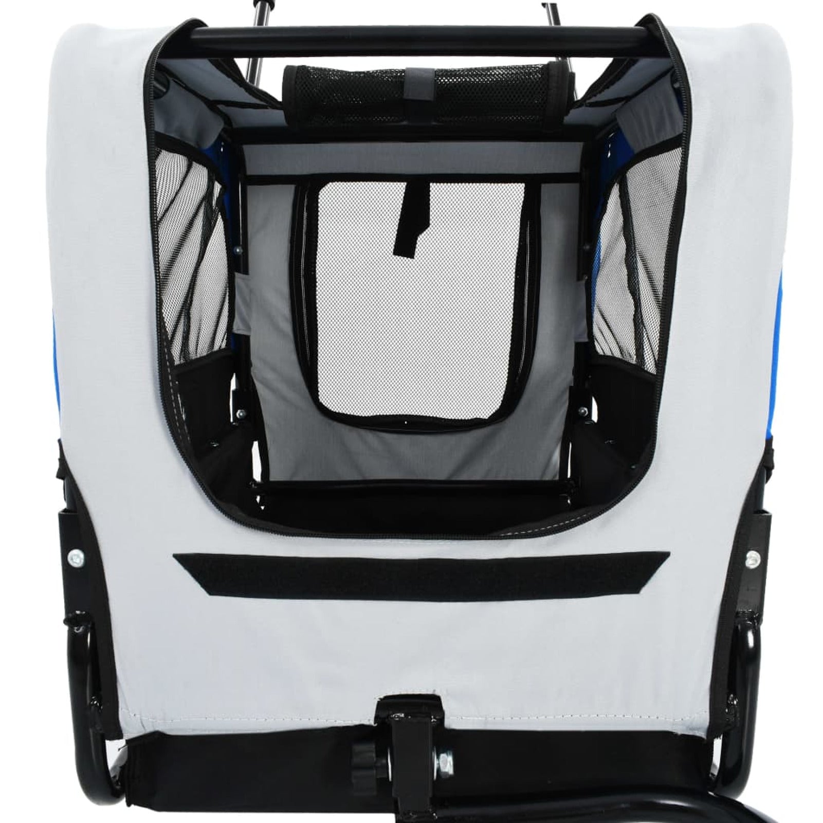 Gray and Blue Pet Bike Trailer Jogging Stroller U60511