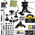 Paintless Dent Repair Kit with Bridge Dent Puller and Black Dent Lifter, Pack of 2 E685