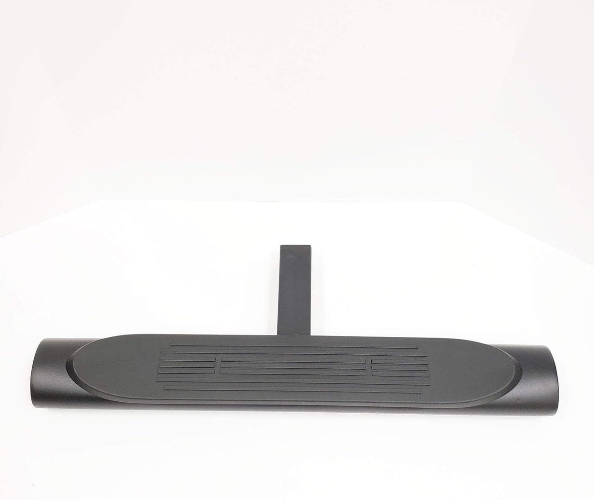 28" Towing Hitch Step Bar 2" Receiver Black 4" Oval Straight Universal Truck Trailer Rear Bumper Guard R1876