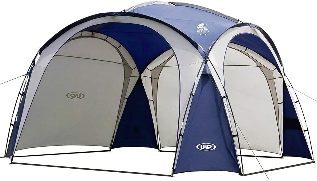 Blue Pop Up Canopy Tent with Side Wall F9609