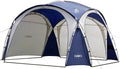 Blue Pop Up Canopy Tent with Side Wall F9609