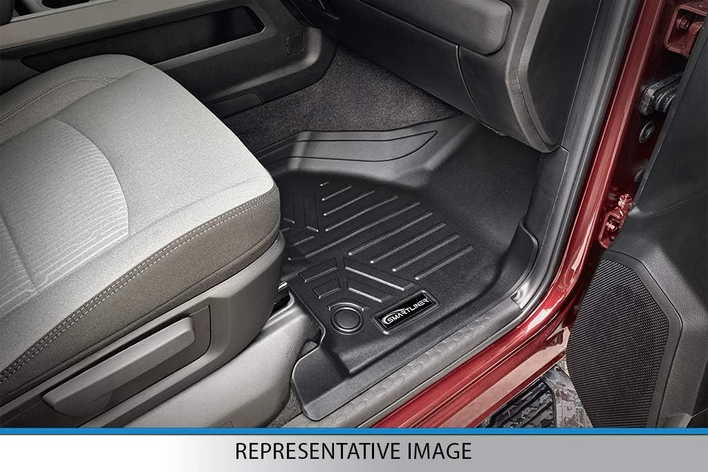 Custom Fit Floor Mats 3 Row Liner Set Black T61461