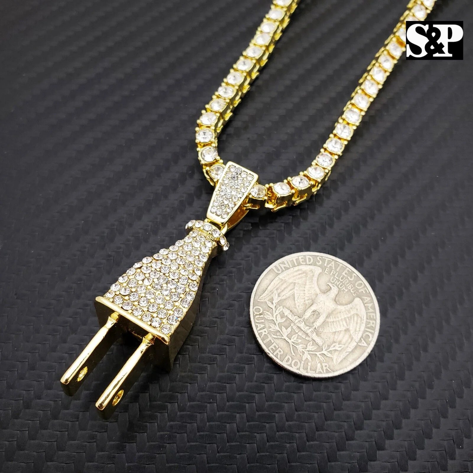 1 Row CZ Tennis 18" 24" Chain Necklace P266