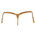 Brown Basketweave Breast Collar O2472