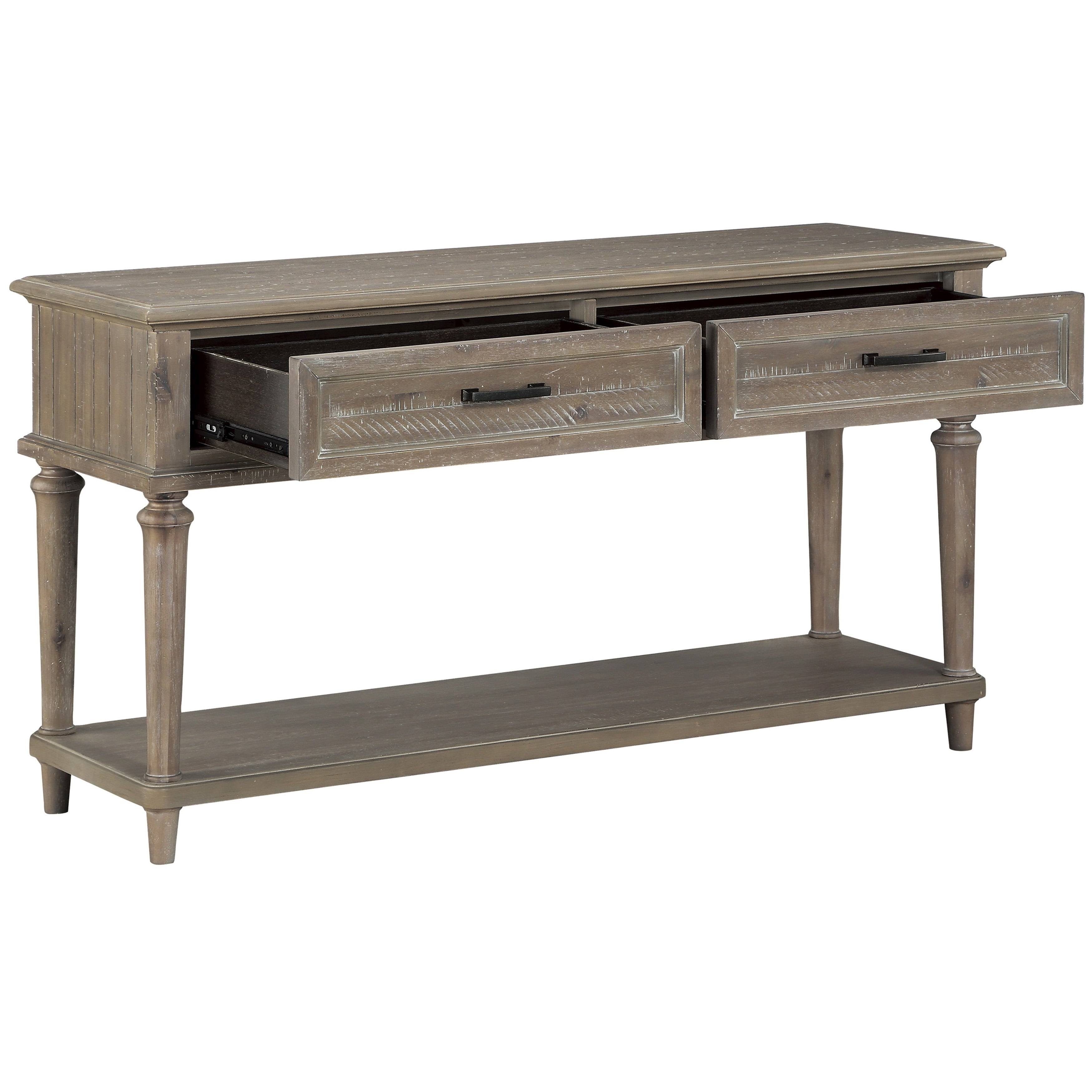 Driftwood Light Brown Sofa Table B8121