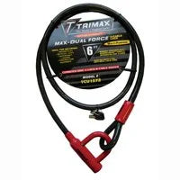 U-Lock & Cable 6' L X15Mm Z127362