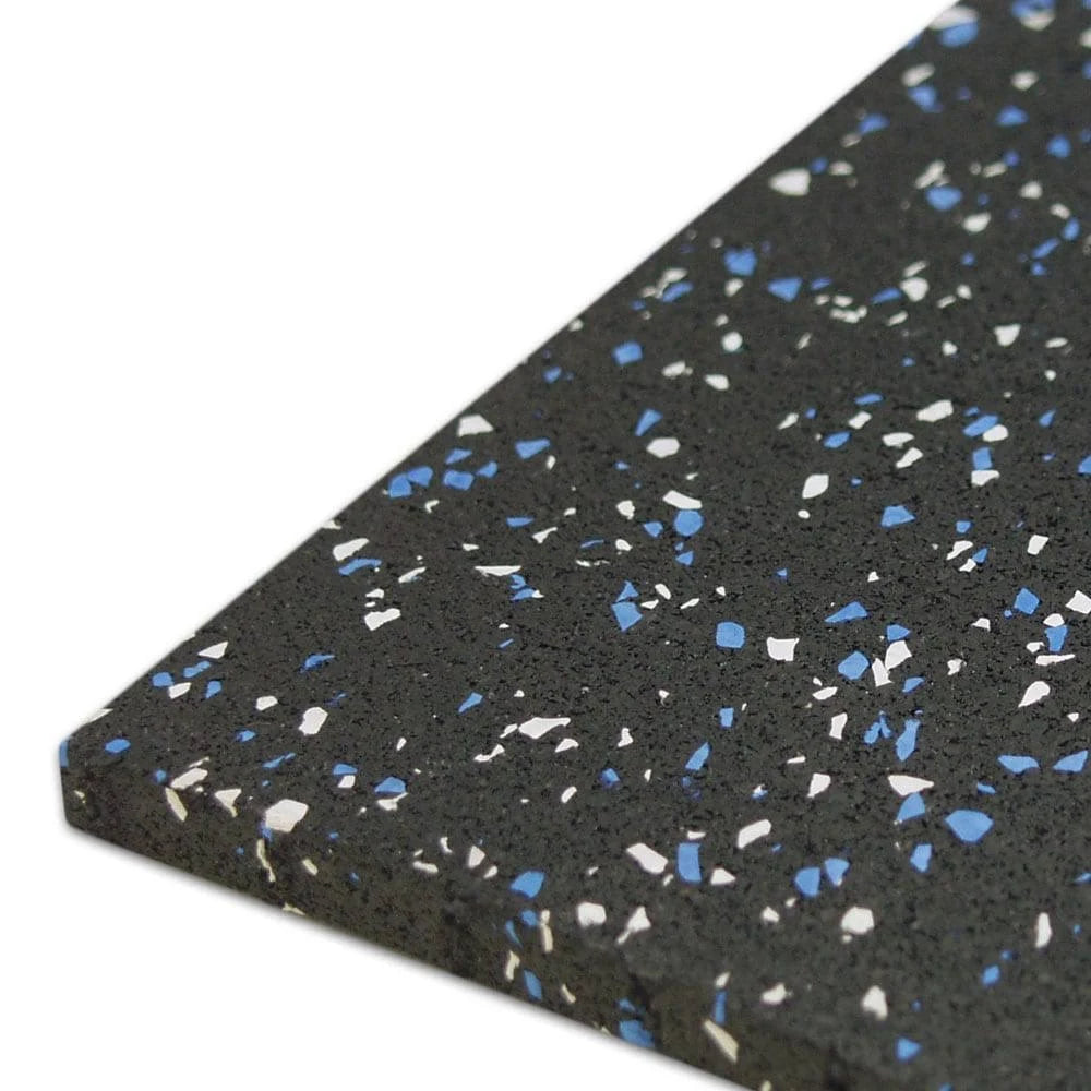 Blue Dot Recycled Rubber Flooring Rolls 120 x 48 x 0.19 in. G832
