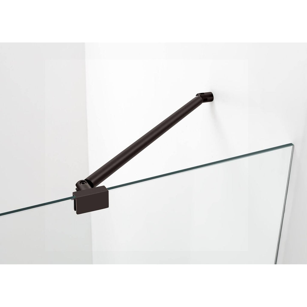 Chrome Frameless Square Shower Enclosure S3358