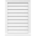 PVC Gable Vent with Brickmould P699471