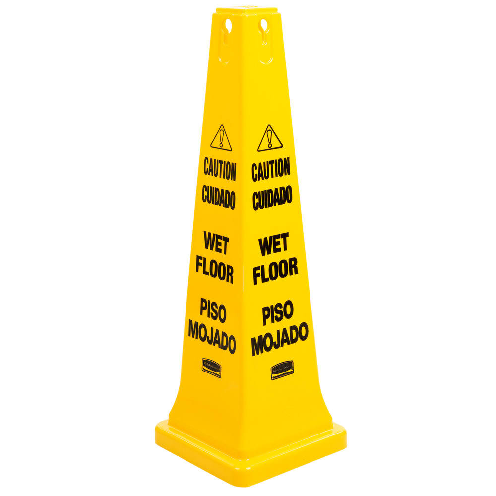 Yellow Safety Cone C16431